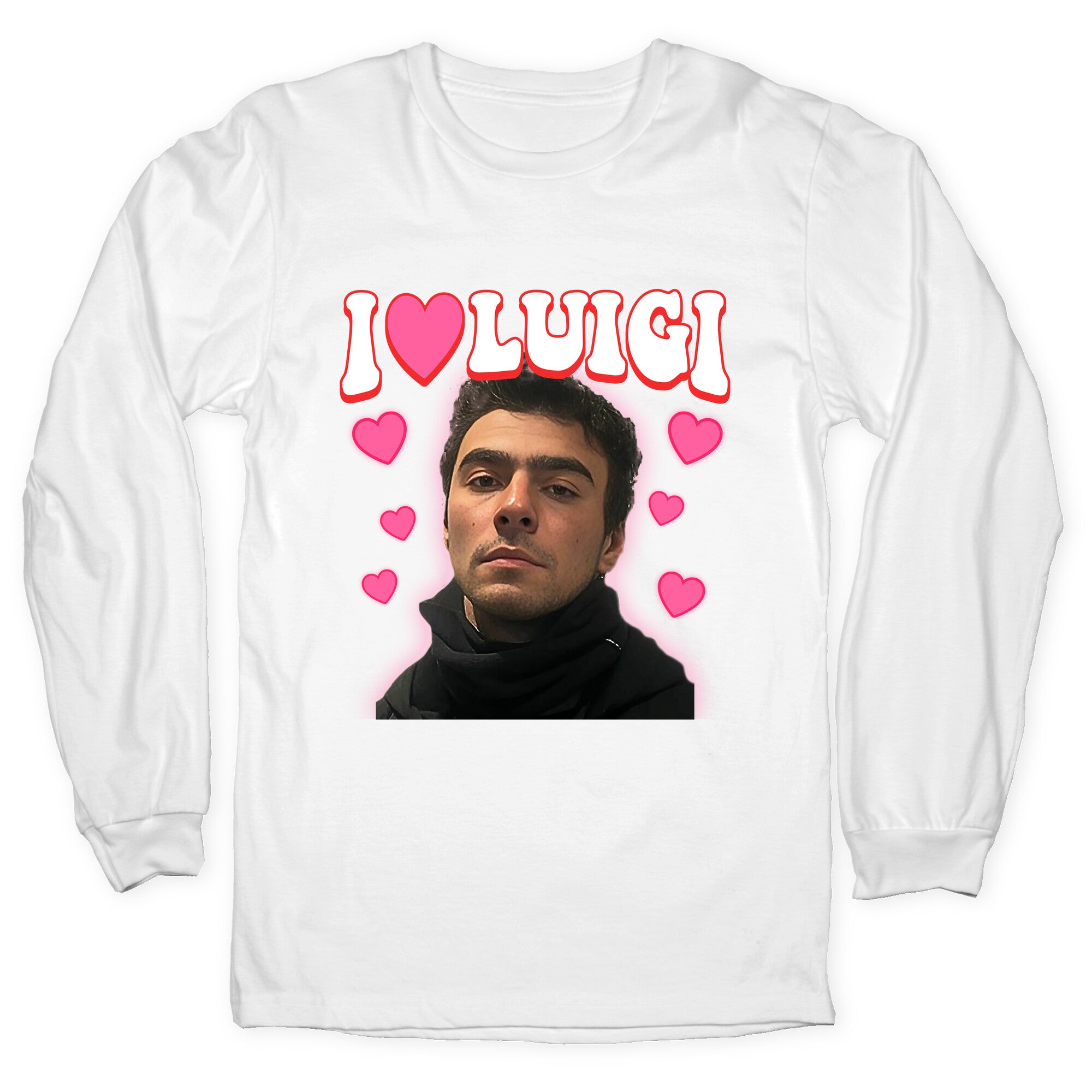 I Love Luigi Mangione Longsleeve Tee